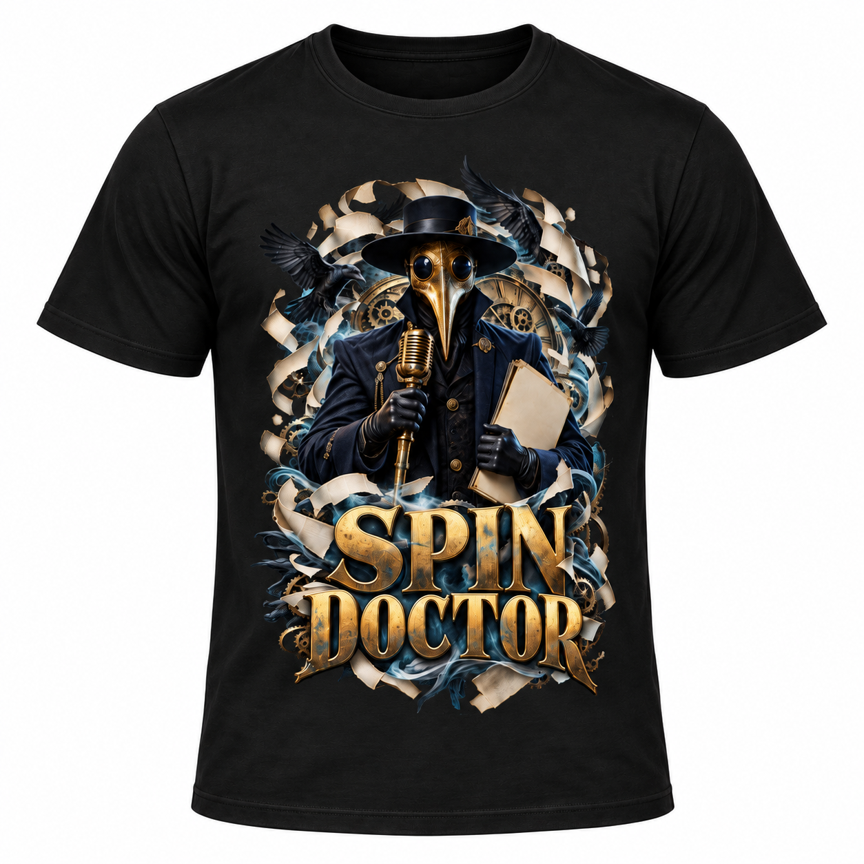 SPIN DOCTOR — Men's Crew Neck T-Shirt — front