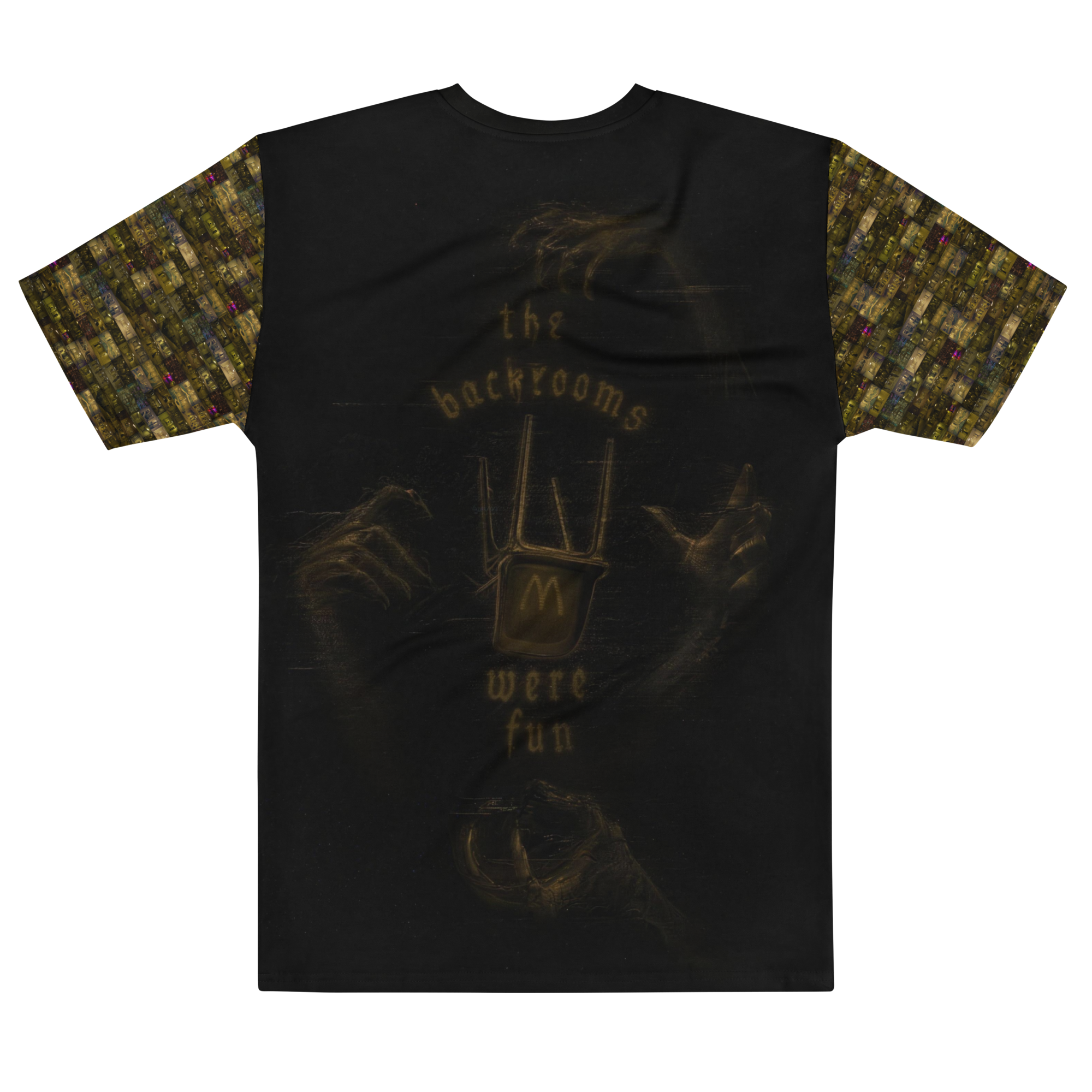 No Way Out — Men's Crew Neck T-Shirt — back