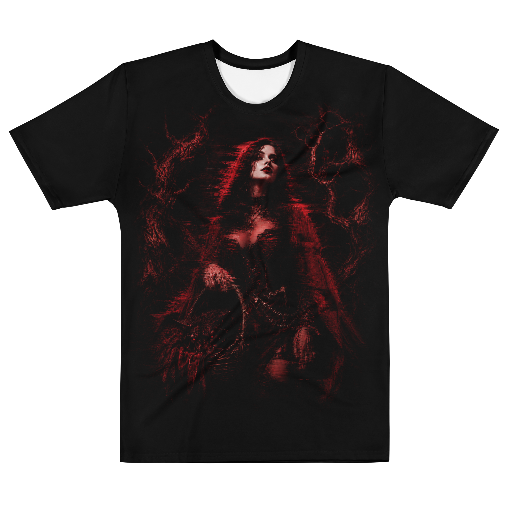 Marked by the Night — Men’s Cotton Crew Neck T-Shirt — front
