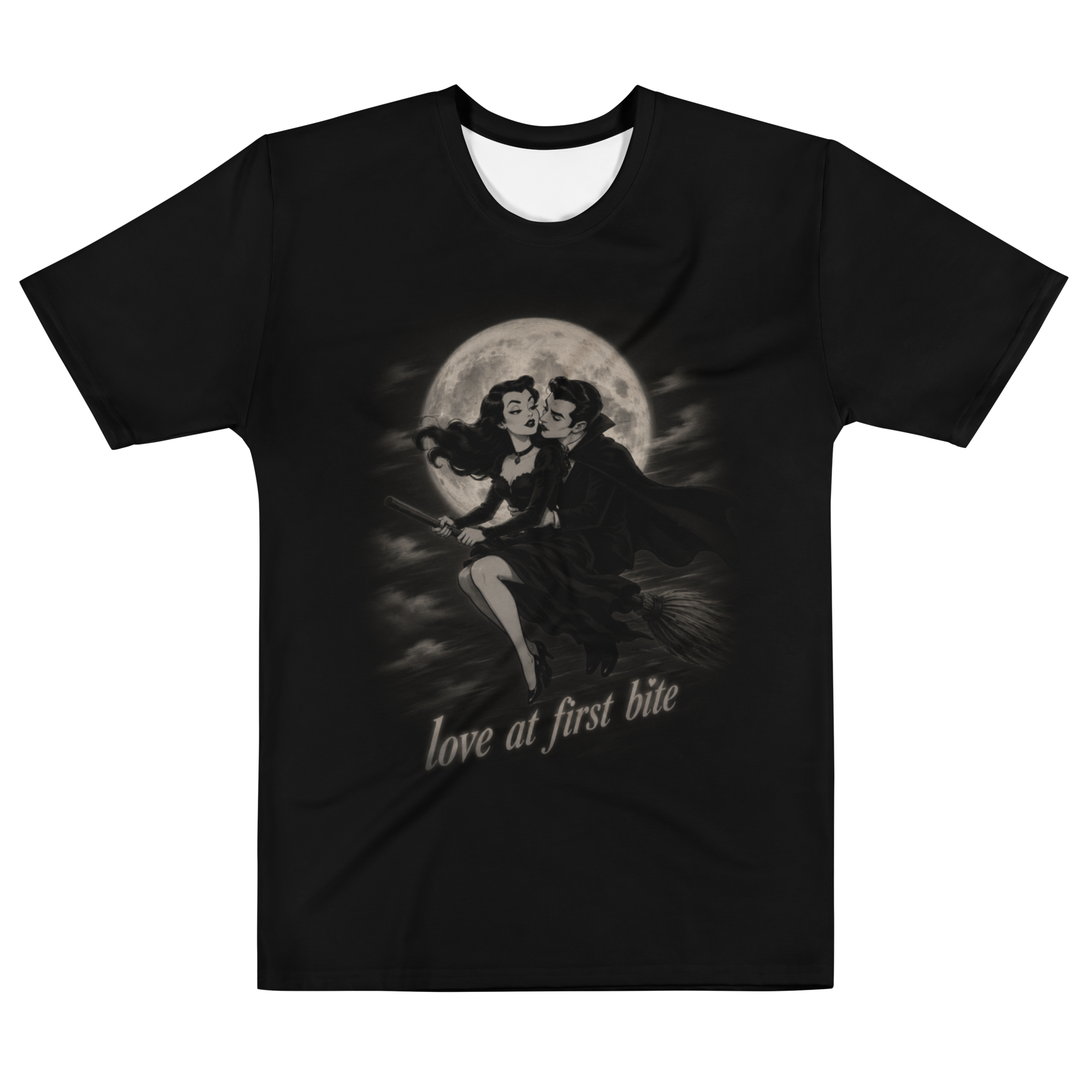 Love at First Bite — Men's Crew Neck T-Shirt — front