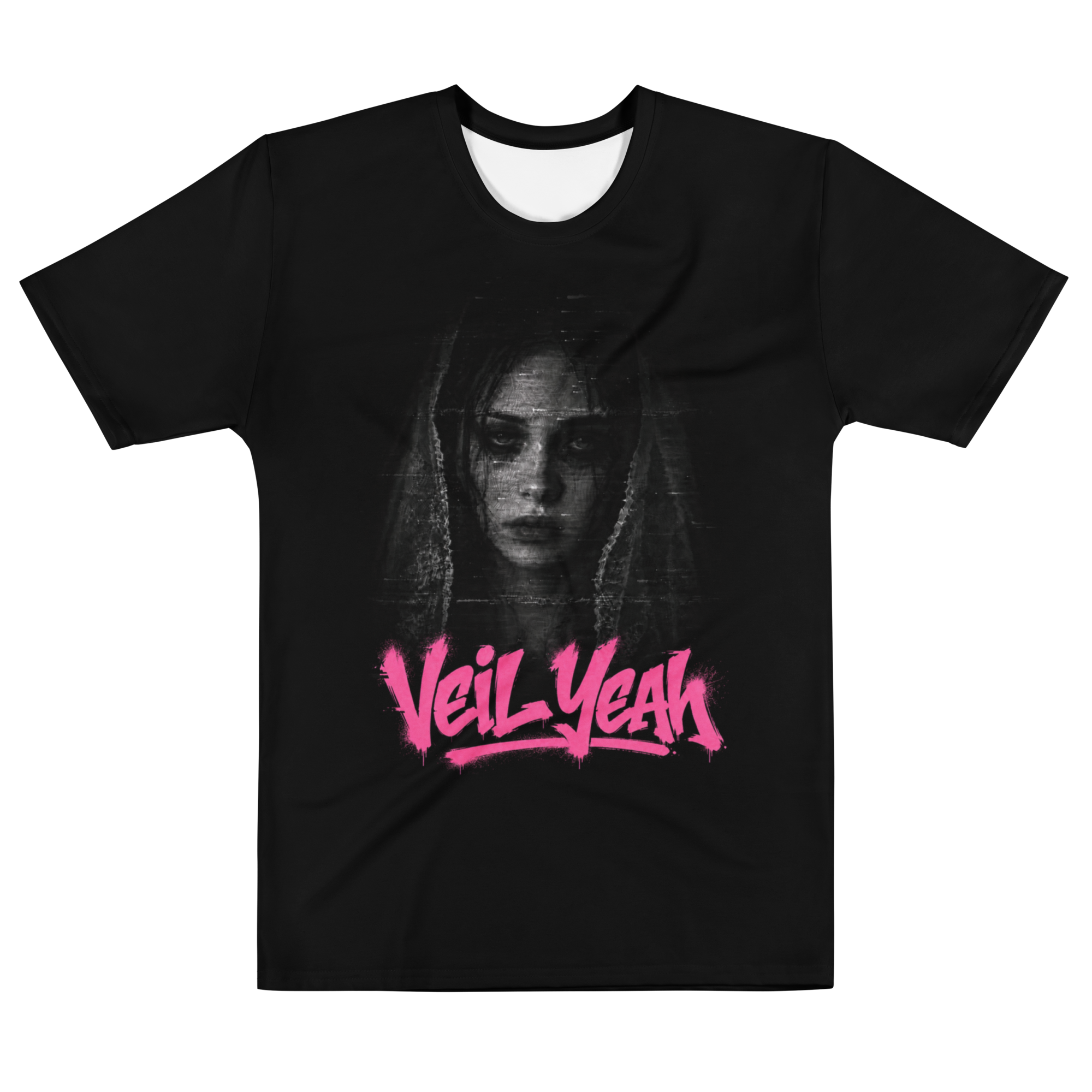 Veil Yeah — Men's Crew Neck T-Shirt — front