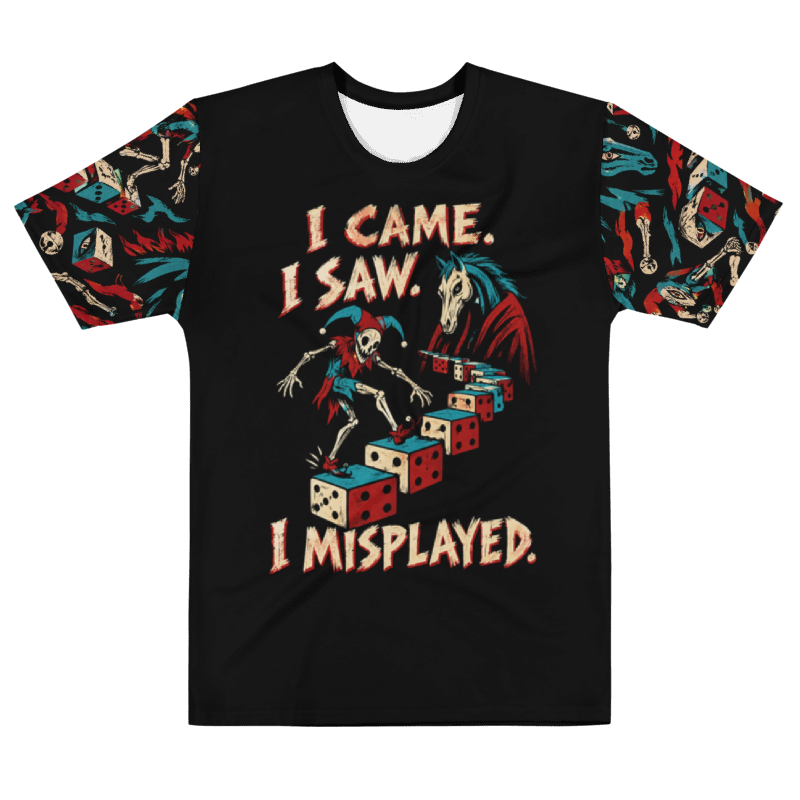 Spectacular Misplay — Men's Crew Neck T-Shirt — front