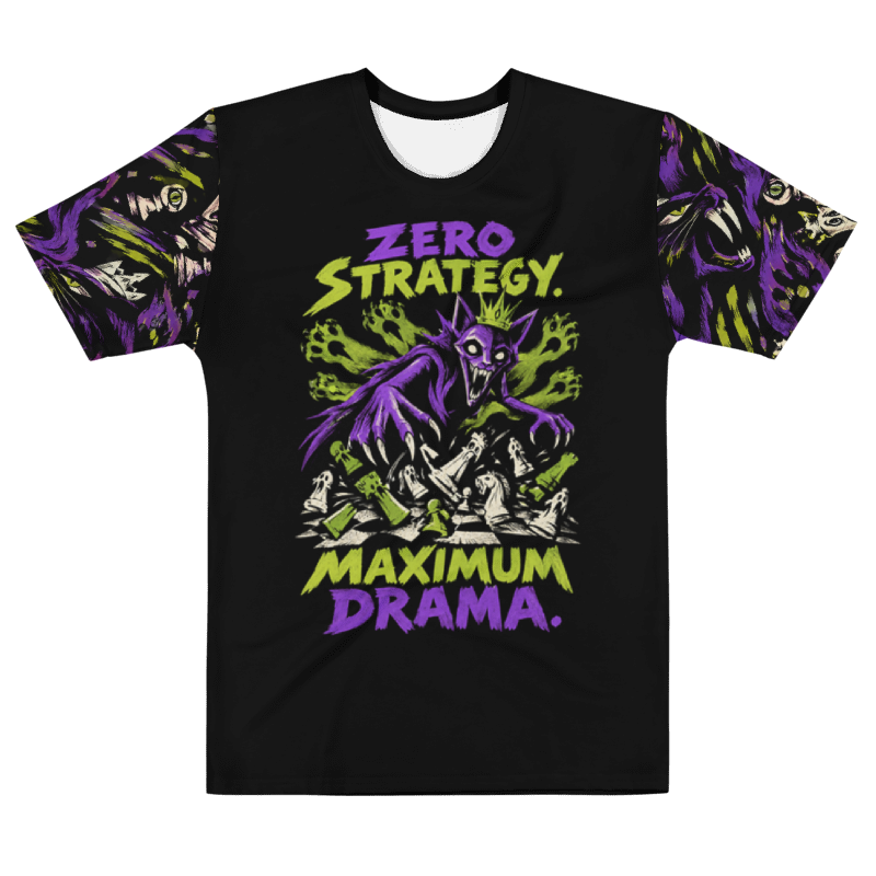 Maximum Drama — Men's Crew Neck T-Shirt — front