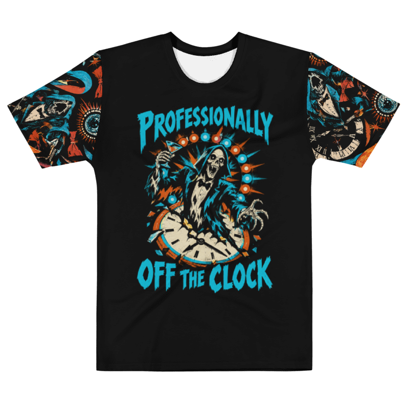 Off the Clock — Men's Crew Neck T-Shirt — front