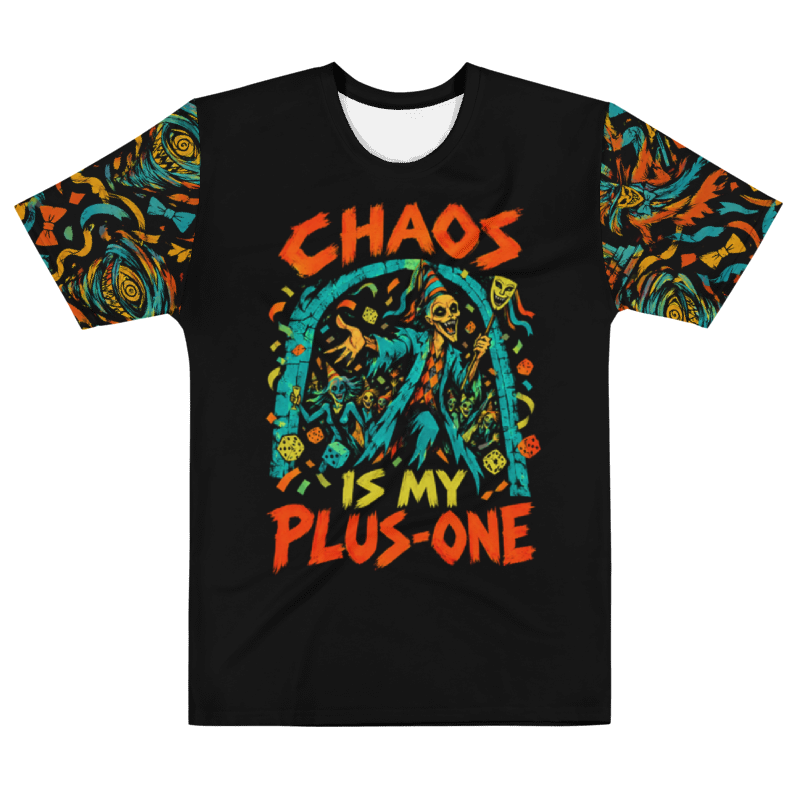 Chaos Plus-One — Men's Crew Neck T-Shirt — front