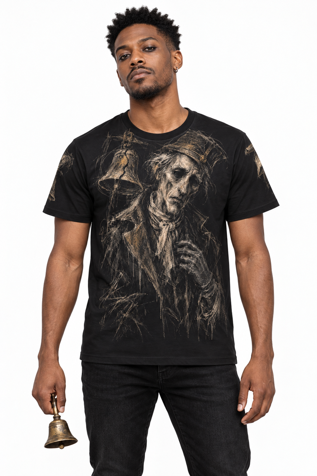 Bellkeeper — Men's Crew Neck T-Shirt — model front