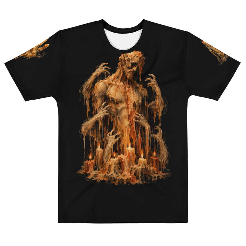 Wax Saint — Men's Crew Neck T-Shirt — front