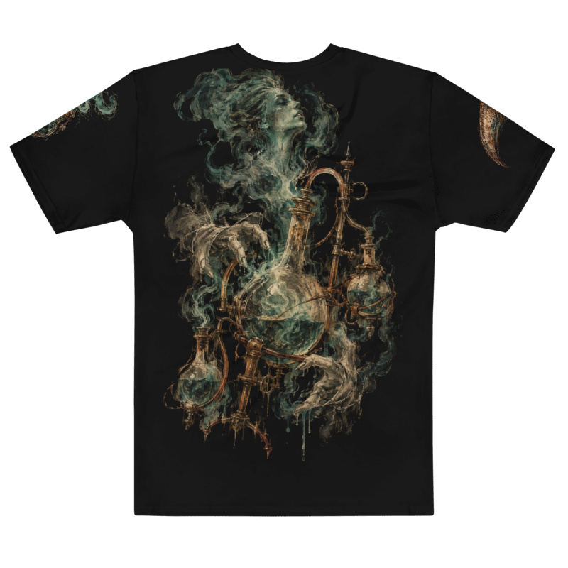 Midnight Anatomist — Men's Crew Neck T-Shirt — back