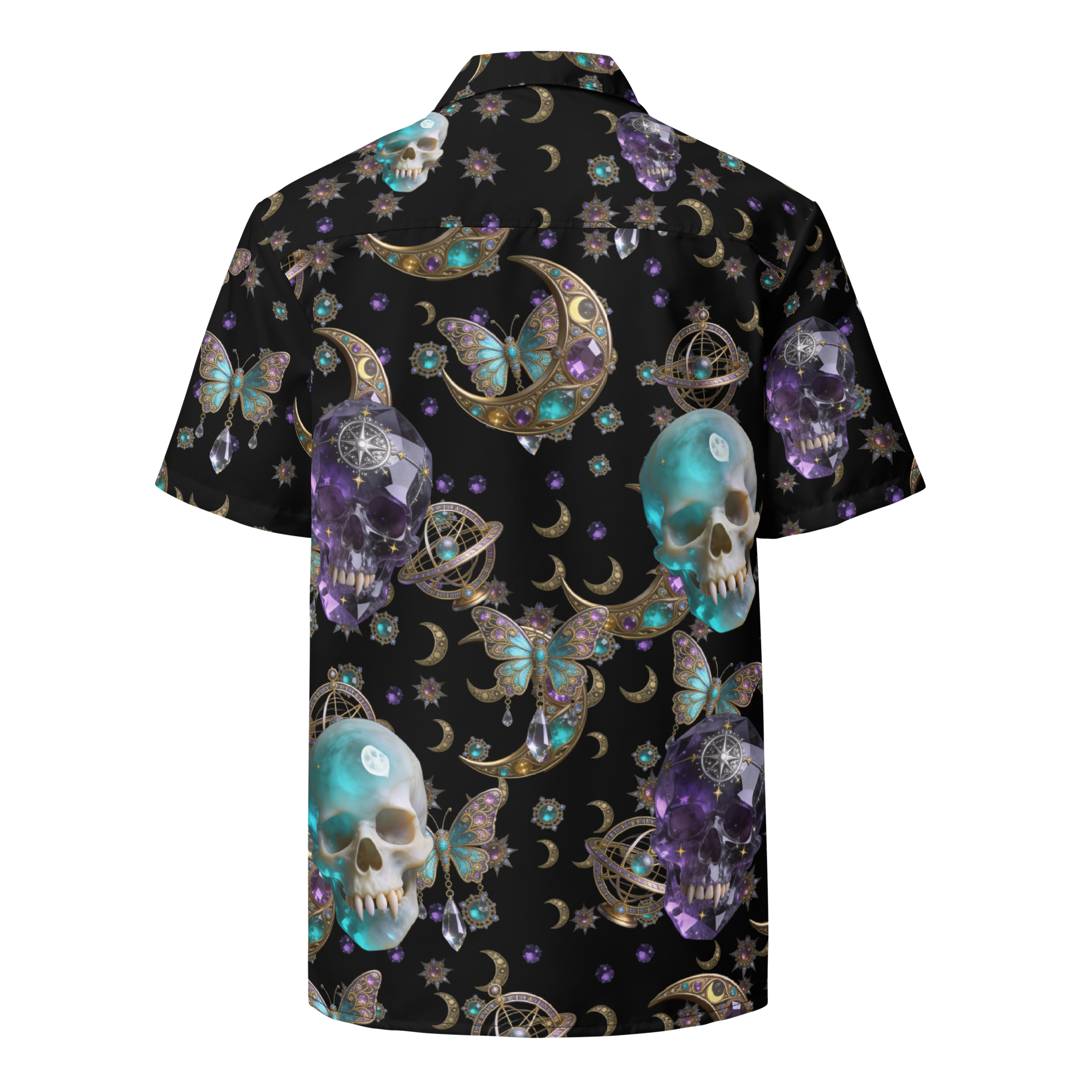Astral Oracle — Unisex Button Shirt — back
