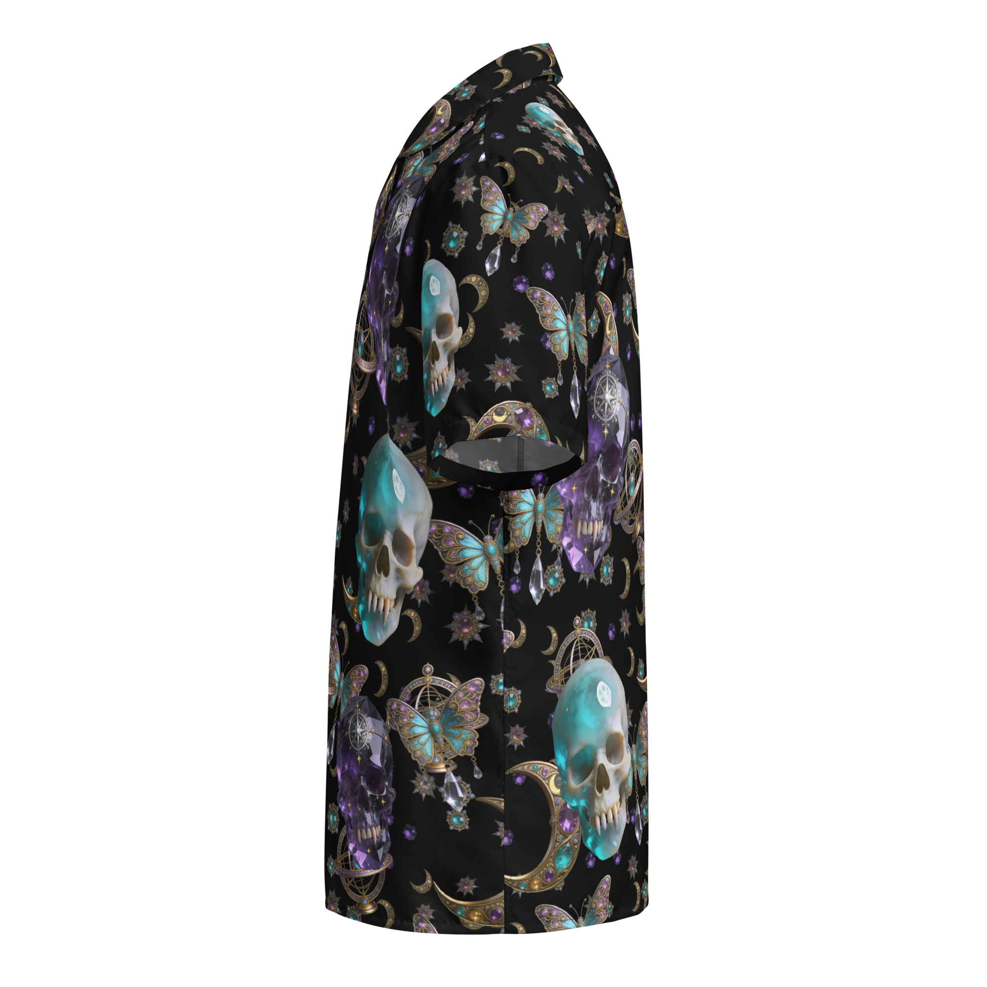 Astral Oracle — Unisex Button Shirt — detail