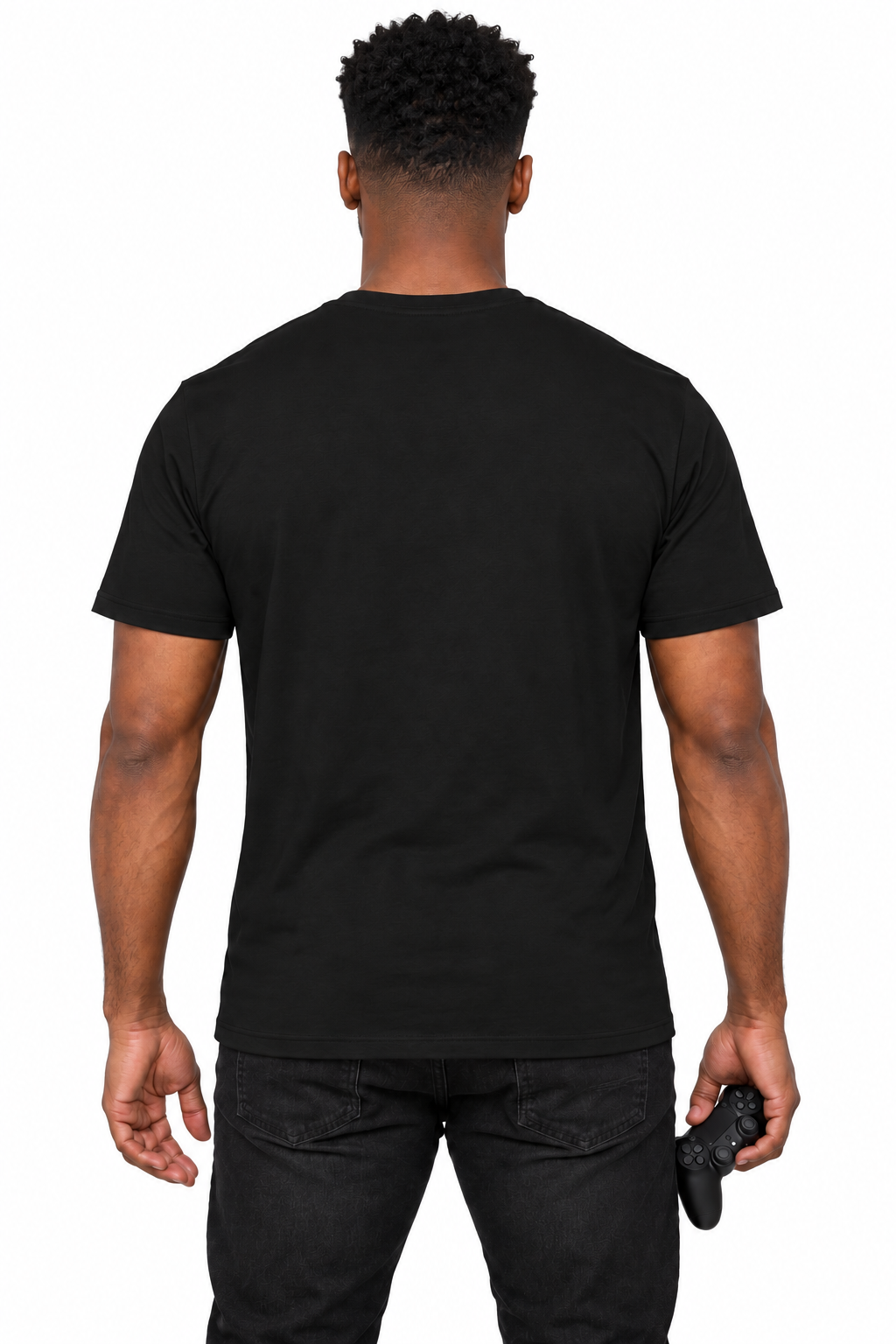 Game Over — Men's Crew Neck T-Shirt — model back