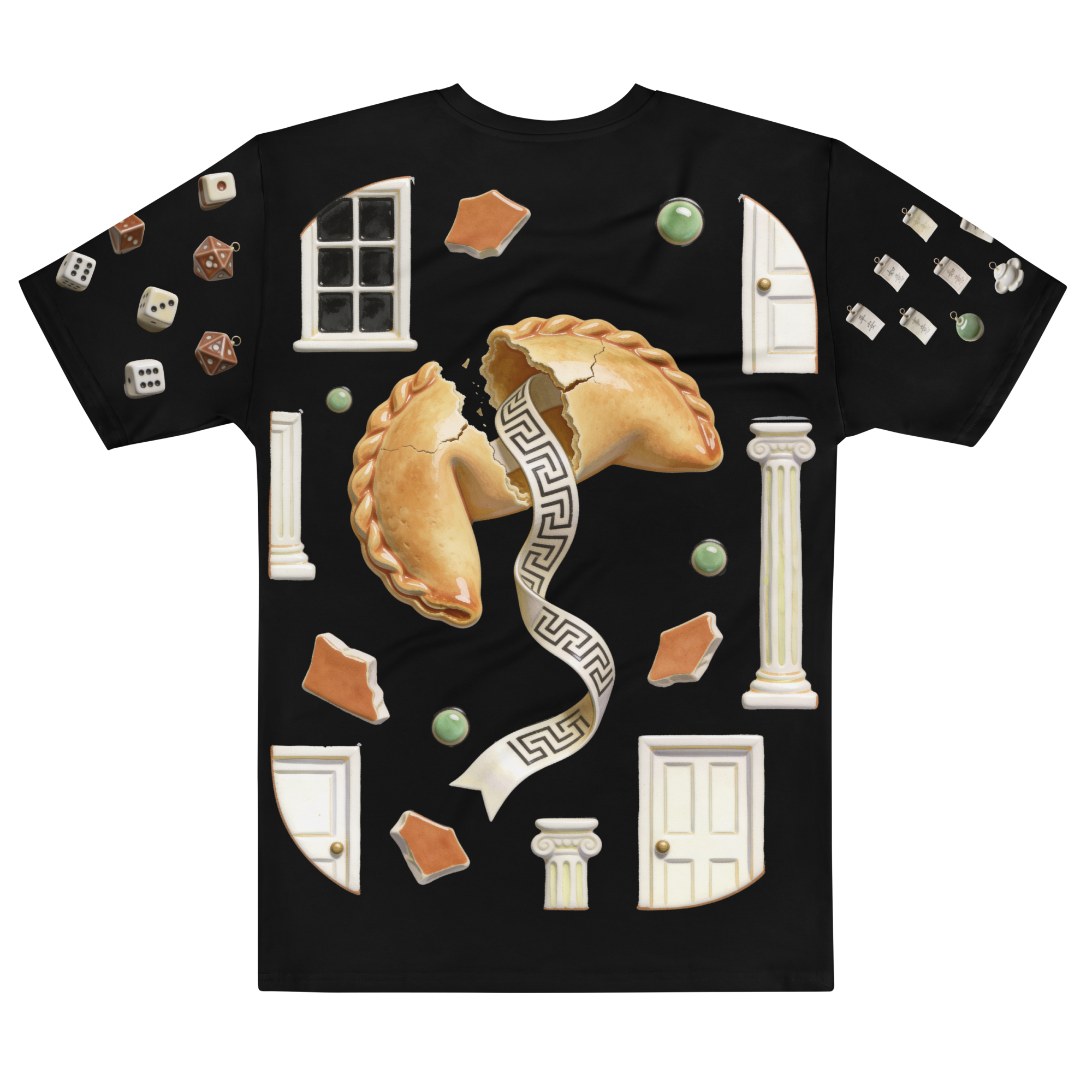 A Little Bad Luck — Men's Crew Neck T-Shirt — back