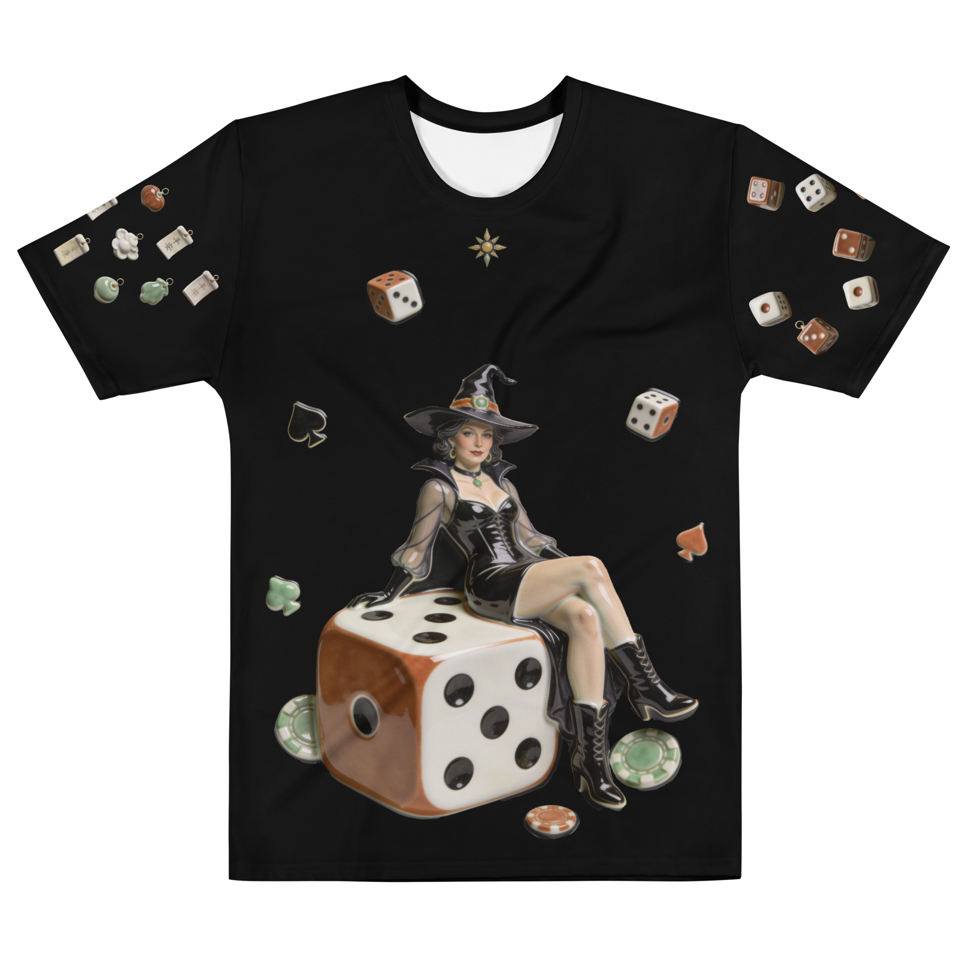 A Little Bad Luck — Men's Crew Neck T-Shirt — front