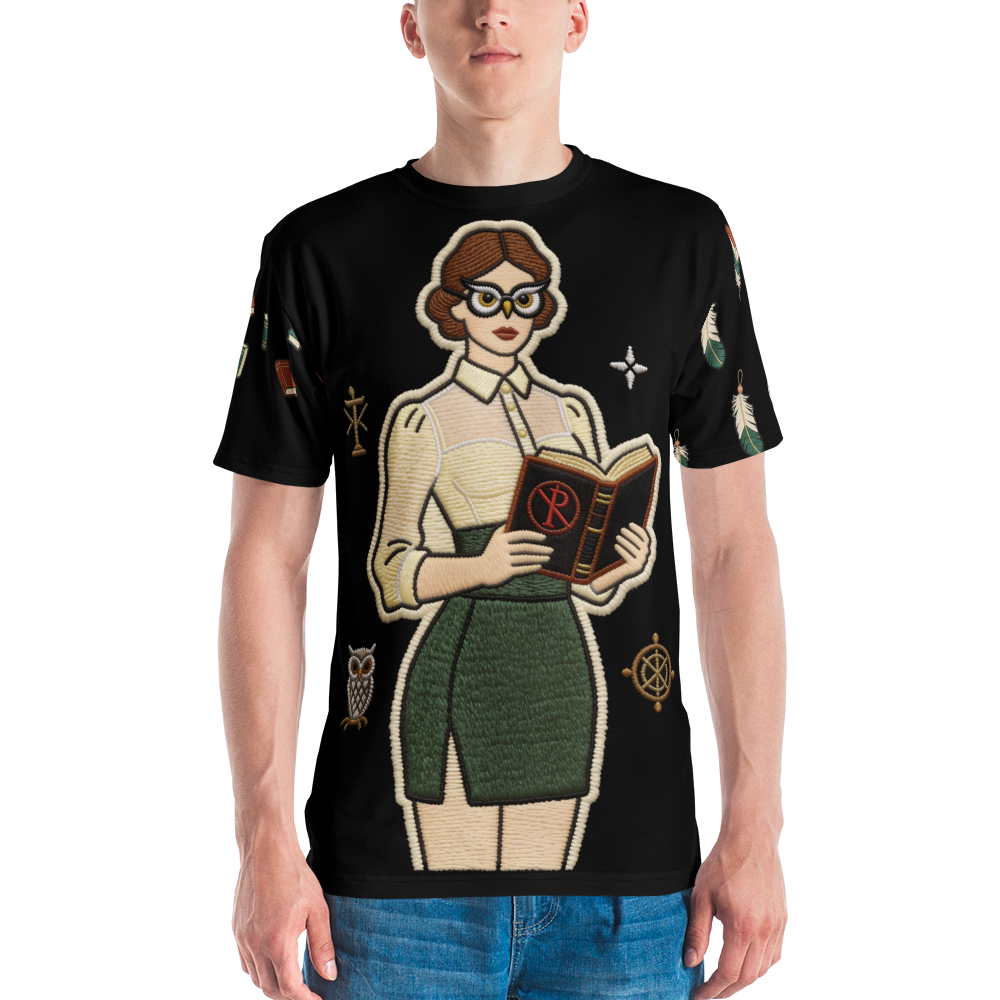 Certified Night Owl — Men's Crew Neck T-Shirt — model front