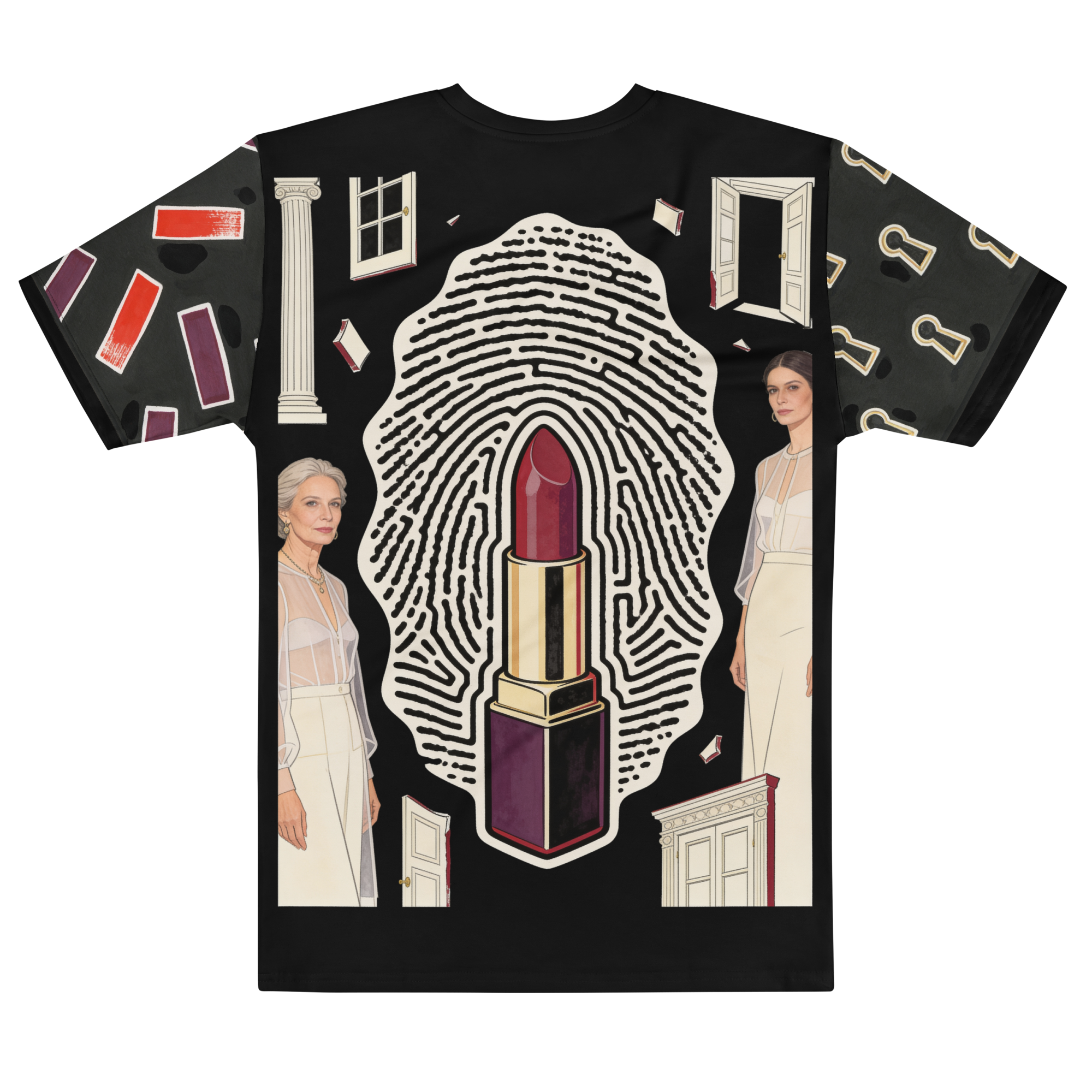 Evidence of Desire — Men's Crew Neck T-Shirt — back