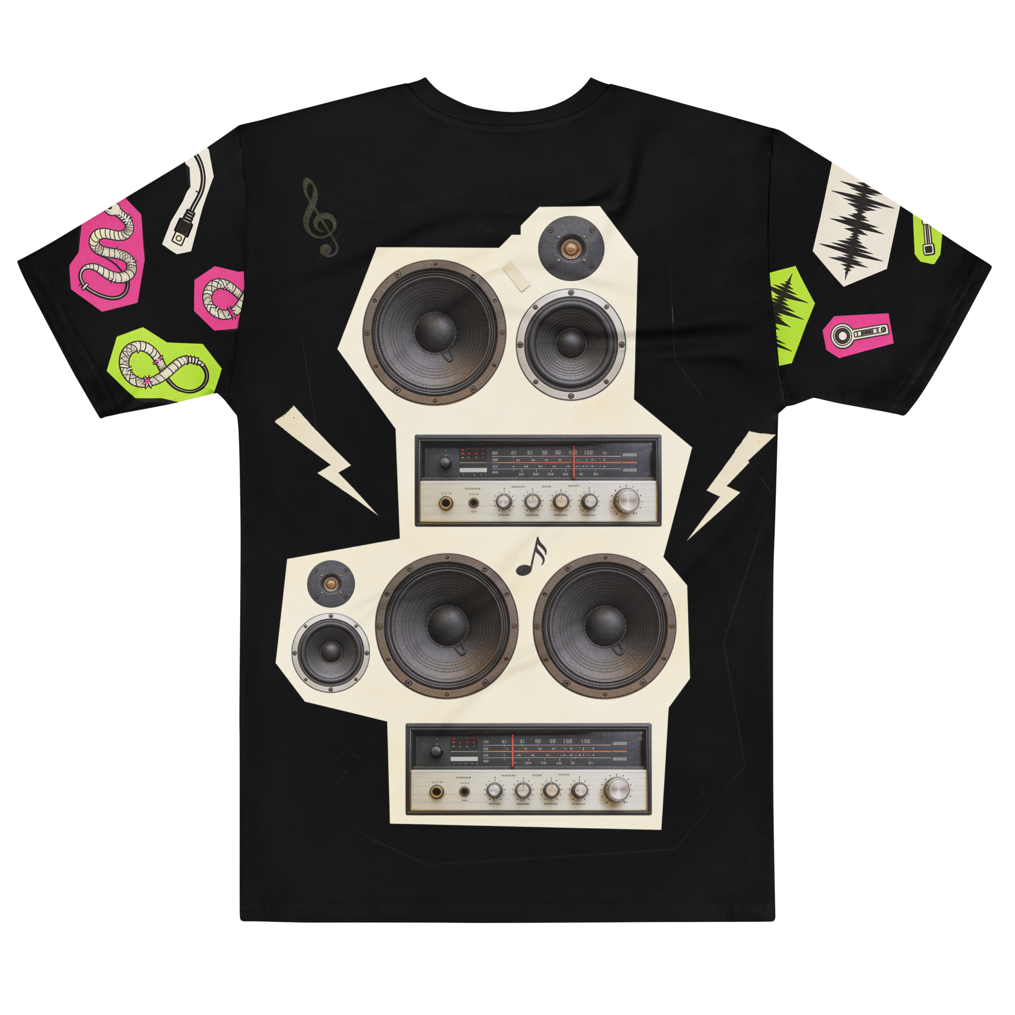 Feedback Familiar — Men's Crew Neck T-Shirt — back
