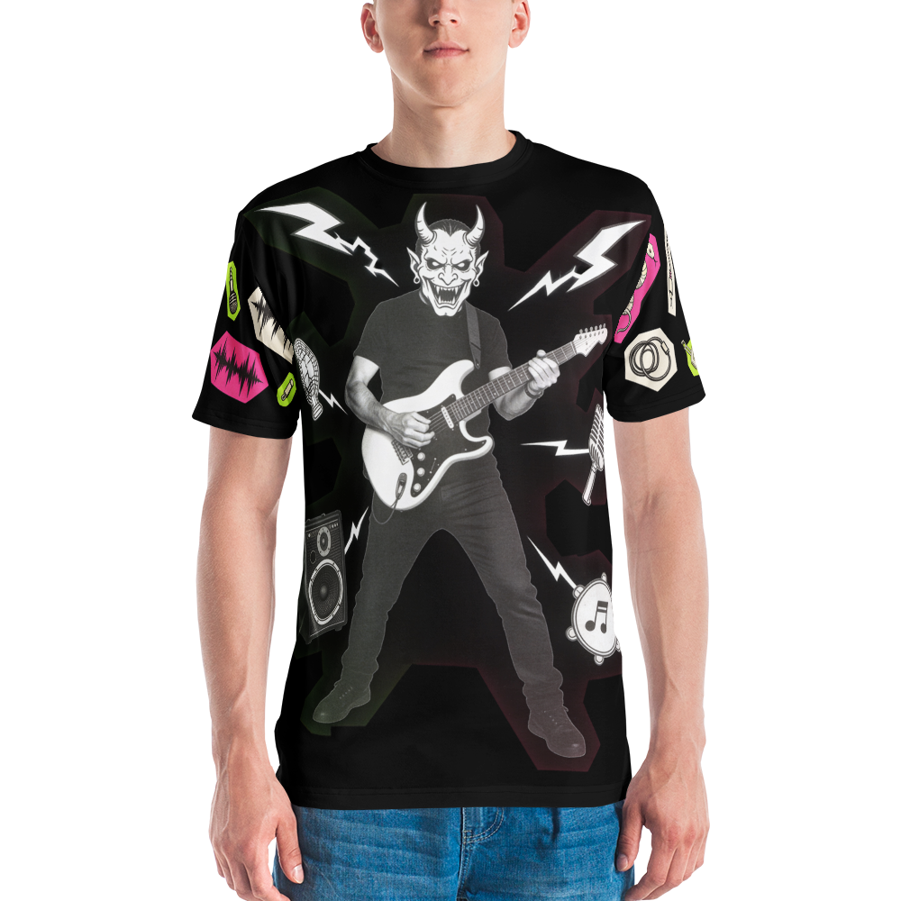 Feedback Familiar — Men's Crew Neck T-Shirt — model front