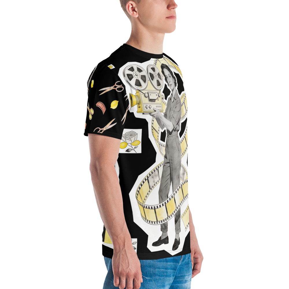 Reel Trouble — Men's Crew Neck T-Shirt — detail