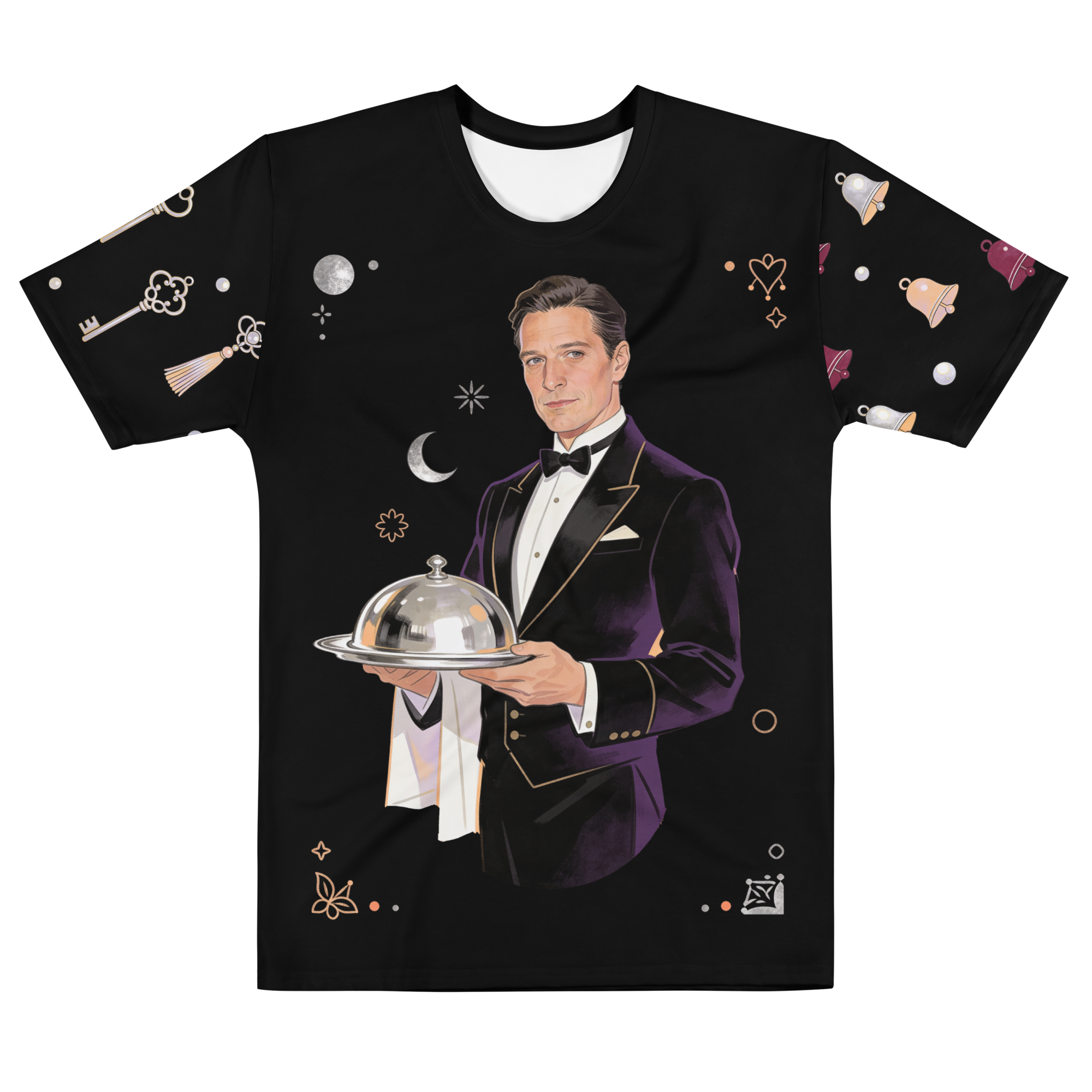 Room Service for Monsters — Men's Crew Neck T-Shirt — front