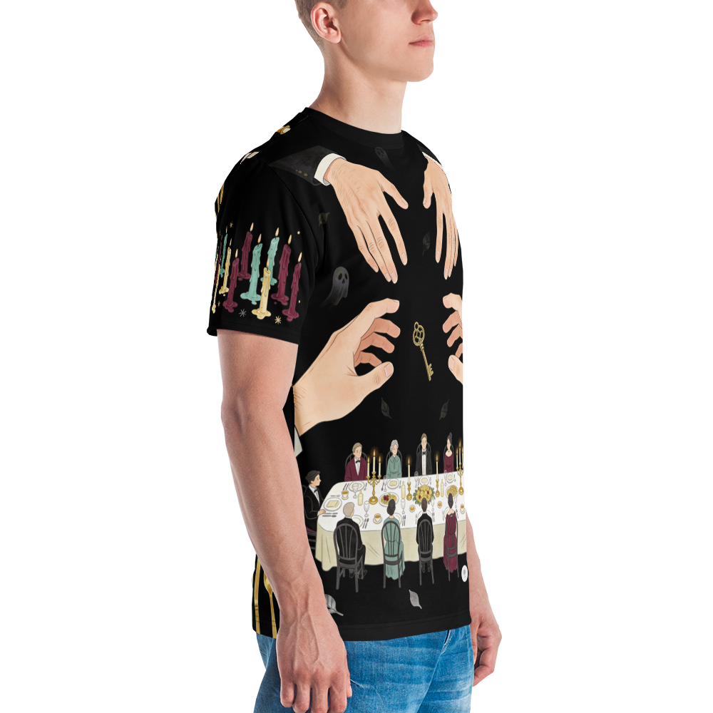 Séance at Table Nine — Men's Crew Neck T-Shirt — detail
