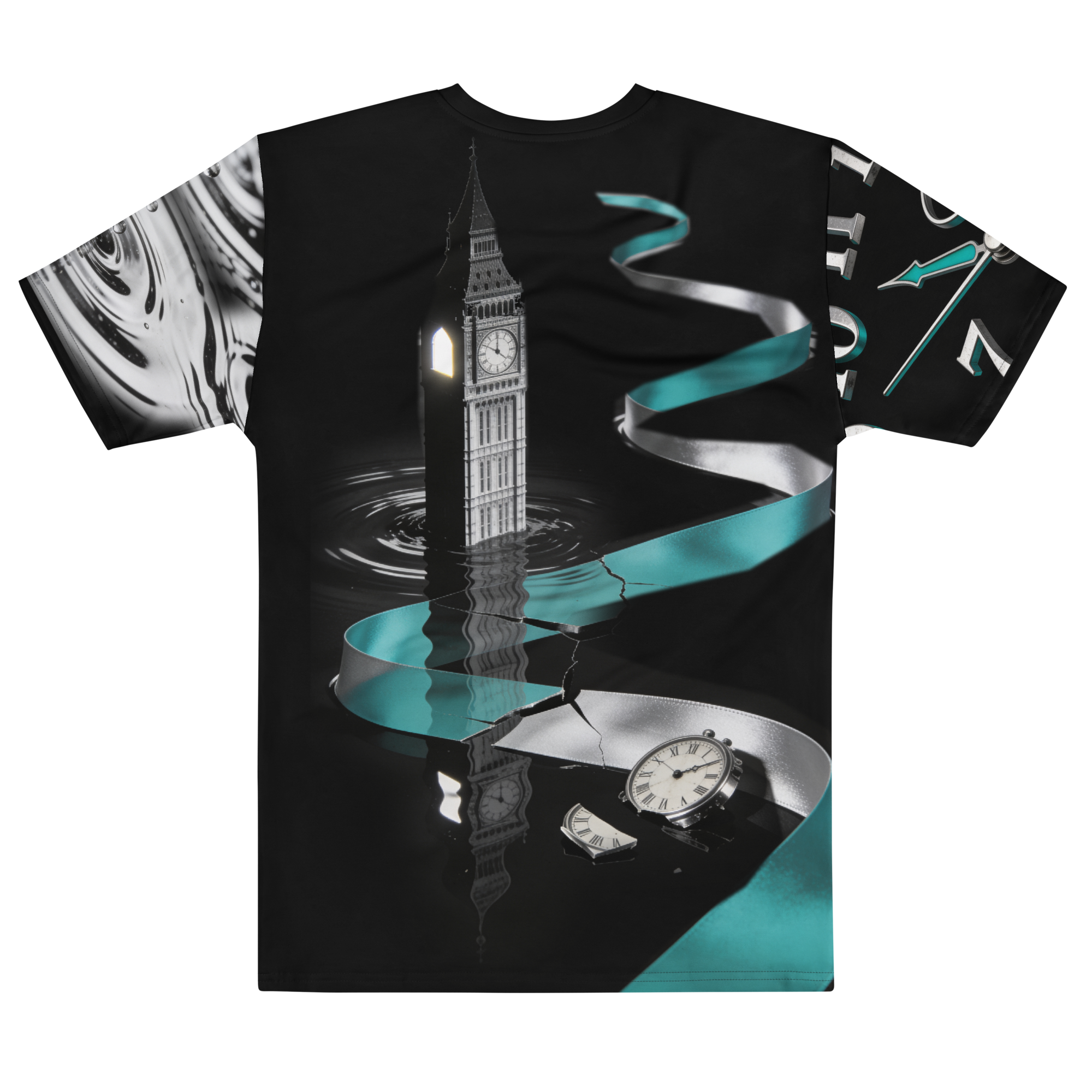 The Blackwater Double — Men's Crew Neck T-Shirt — back