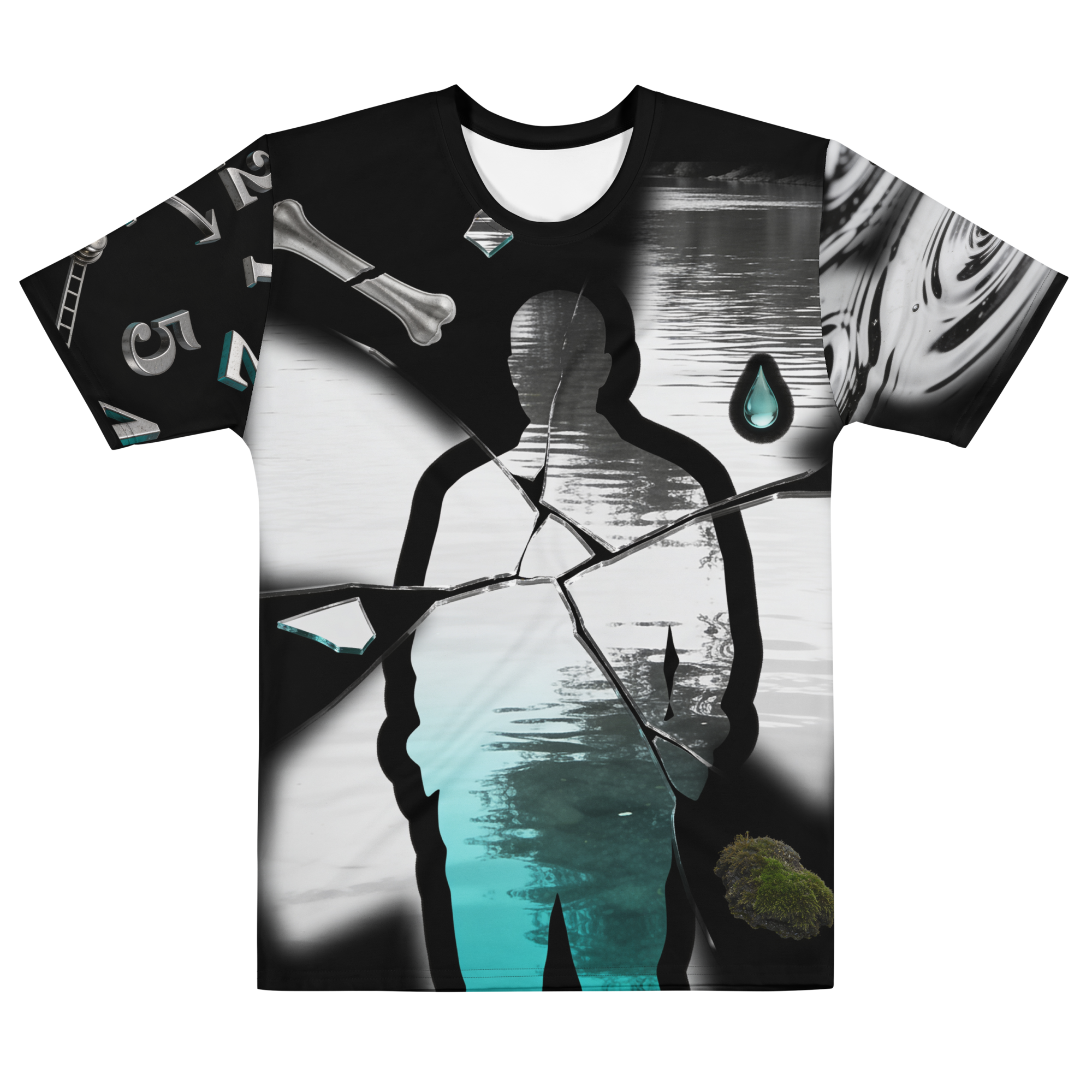 The Blackwater Double — Men's Crew Neck T-Shirt — front