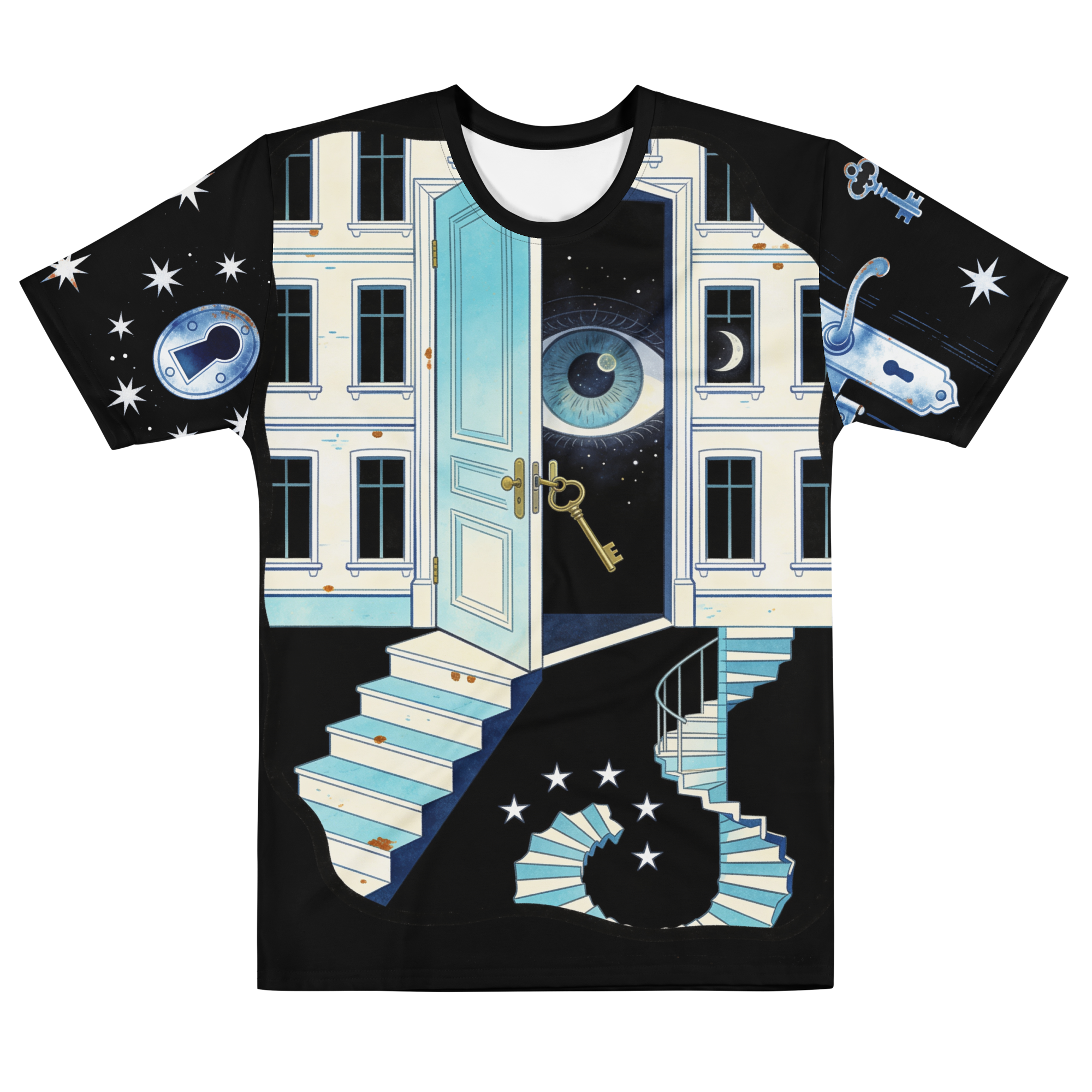 The Door at 3:13 — Men's Crew Neck T-Shirt — front