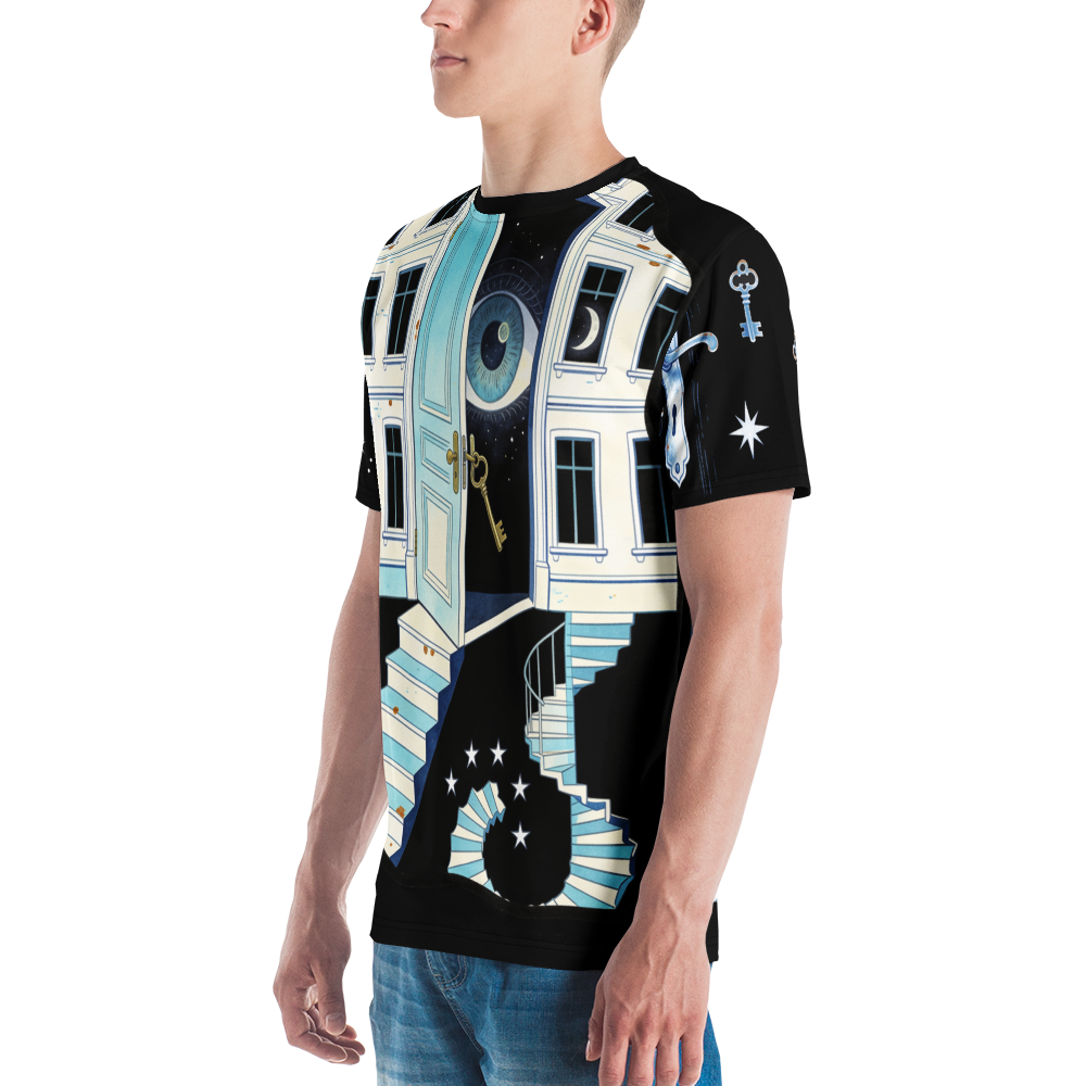 The Door at 3:13 — Men's Crew Neck T-Shirt — detail