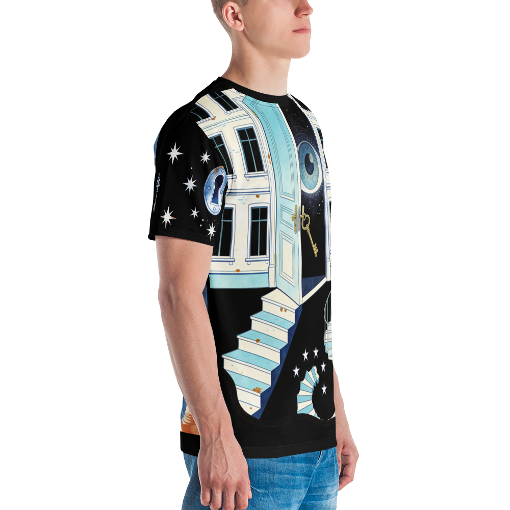 The Door at 3:13 — Men's Crew Neck T-Shirt — detail