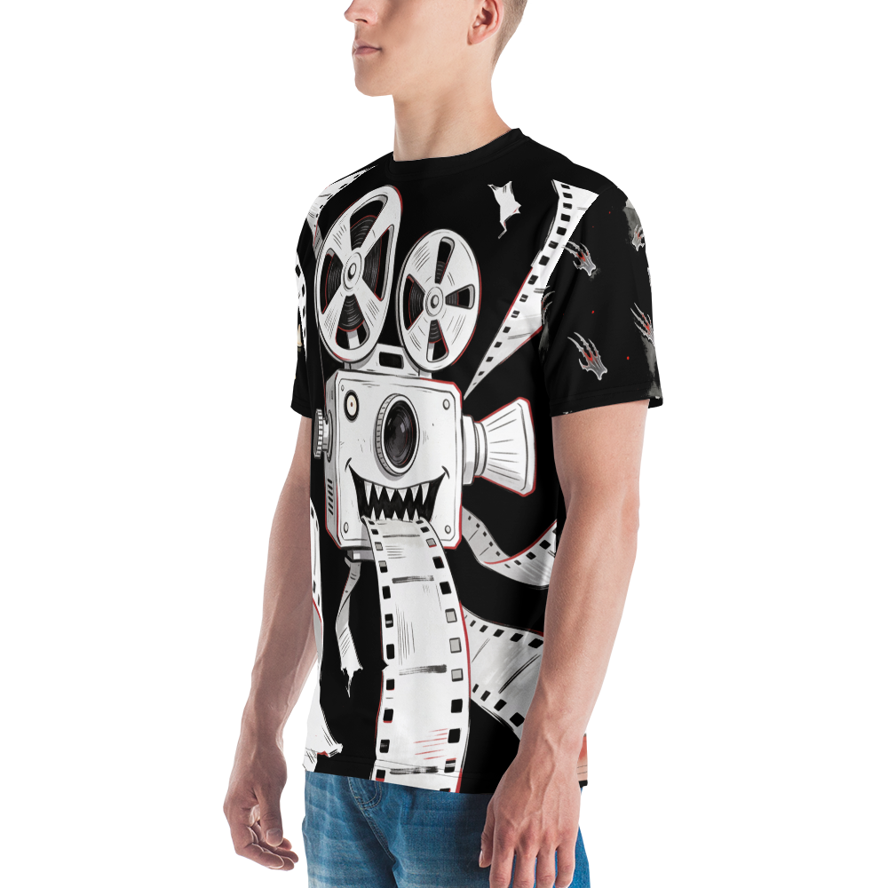The Projectionist's Teeth — Men's Crew Neck T-Shirt — detail