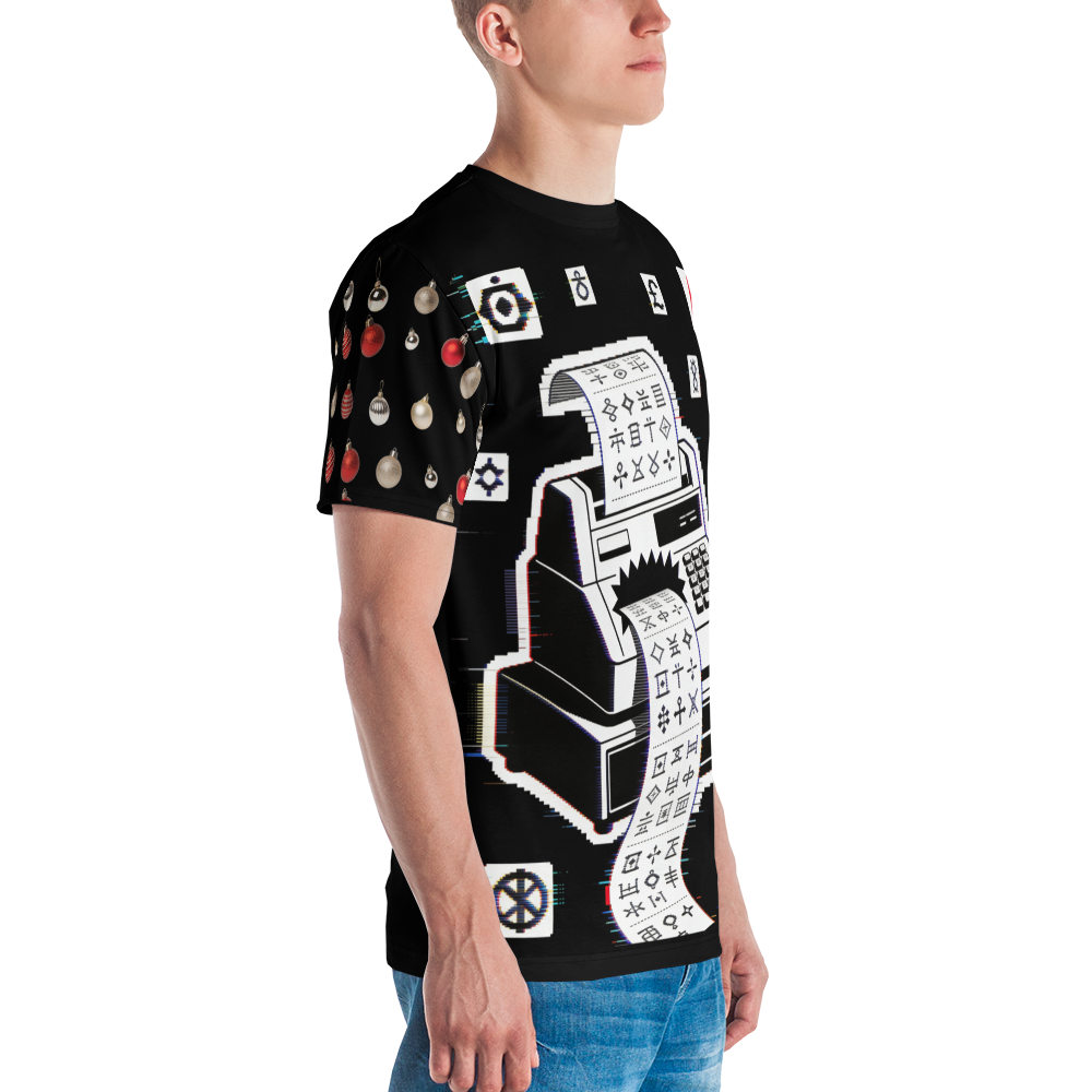 The Thirteenth Receipt — Men's Crew Neck T-Shirt — detail