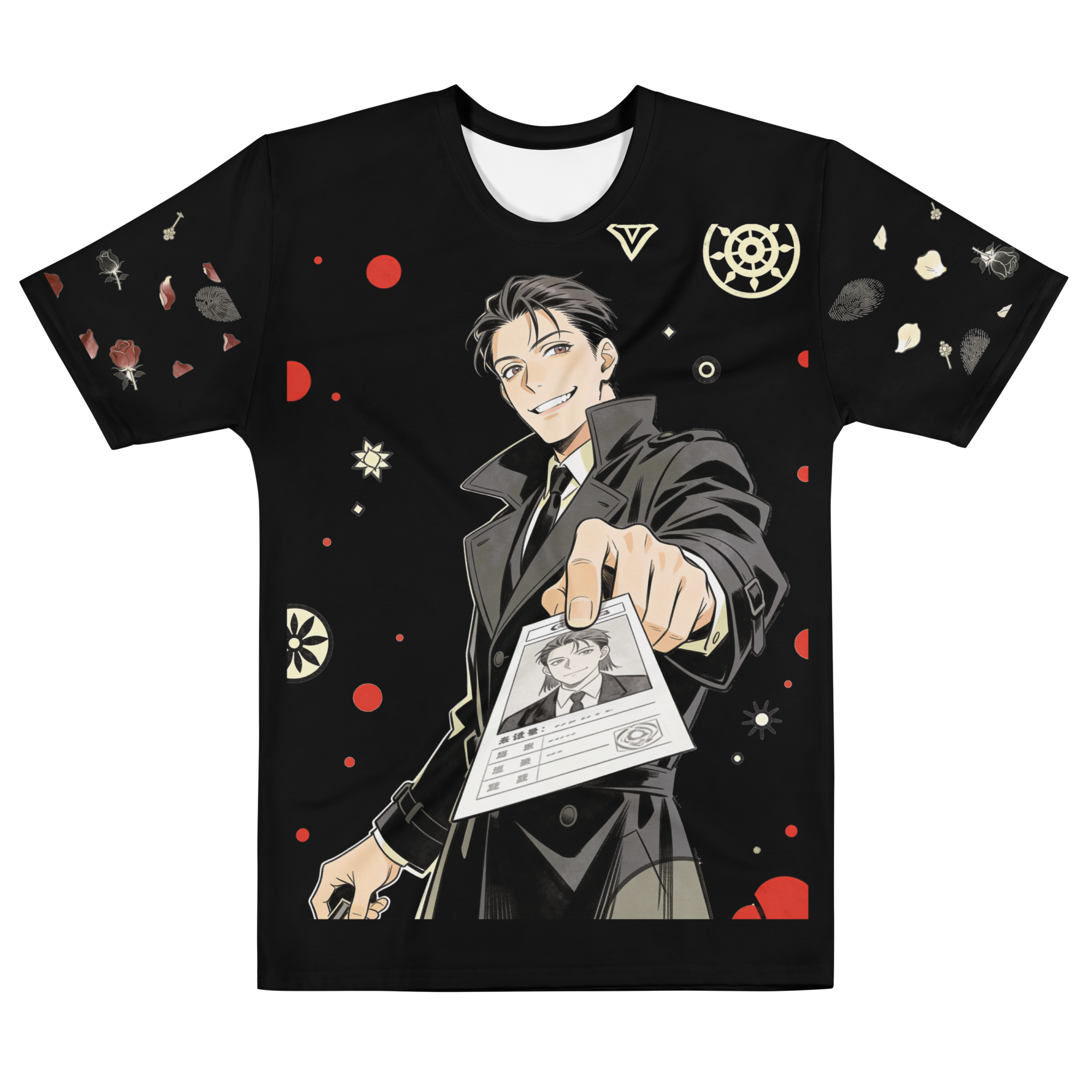 Velvet Vice Detective — Men's Crew Neck T-Shirt — front