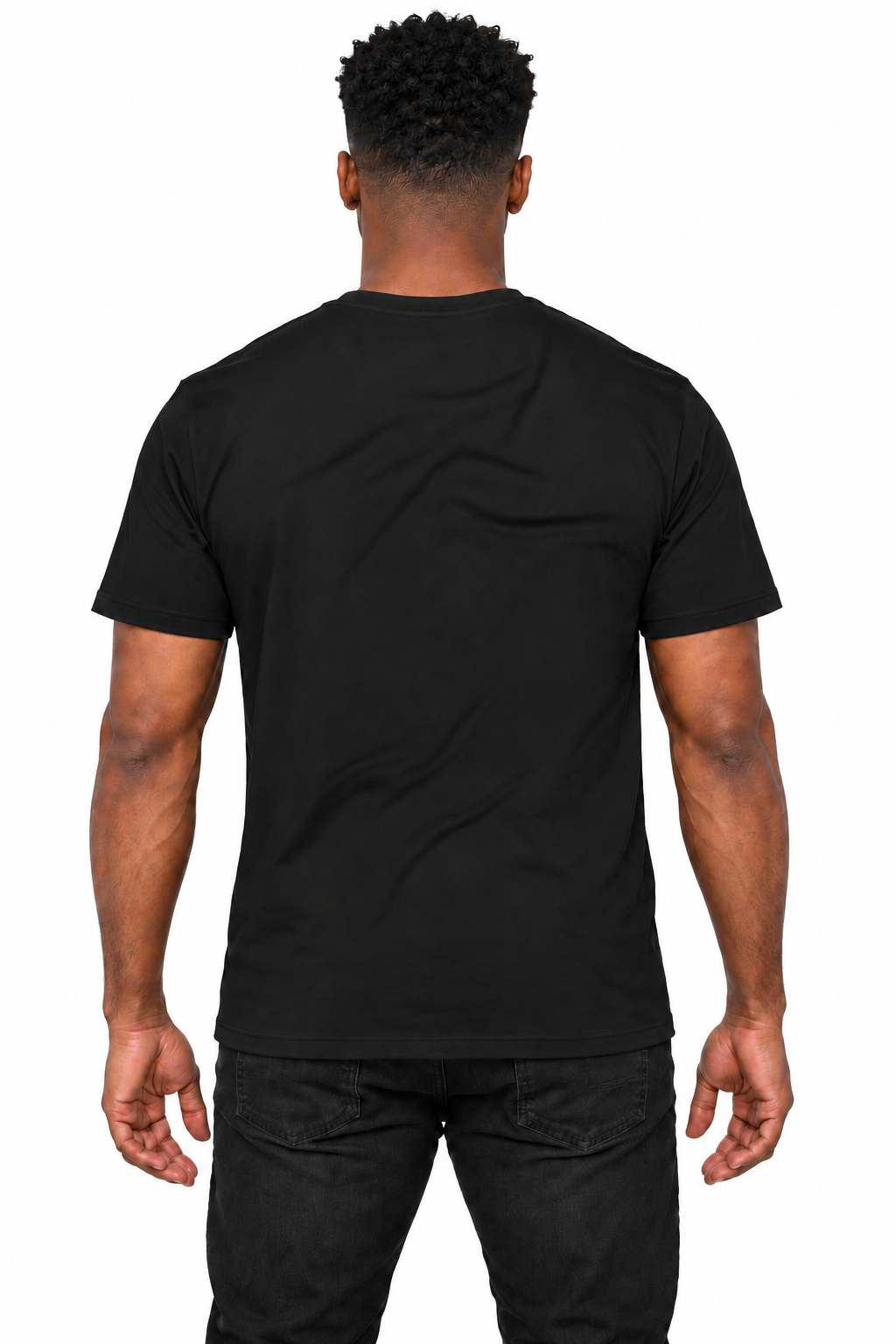 Purranormal — Men's Crew Neck T-Shirt — model back