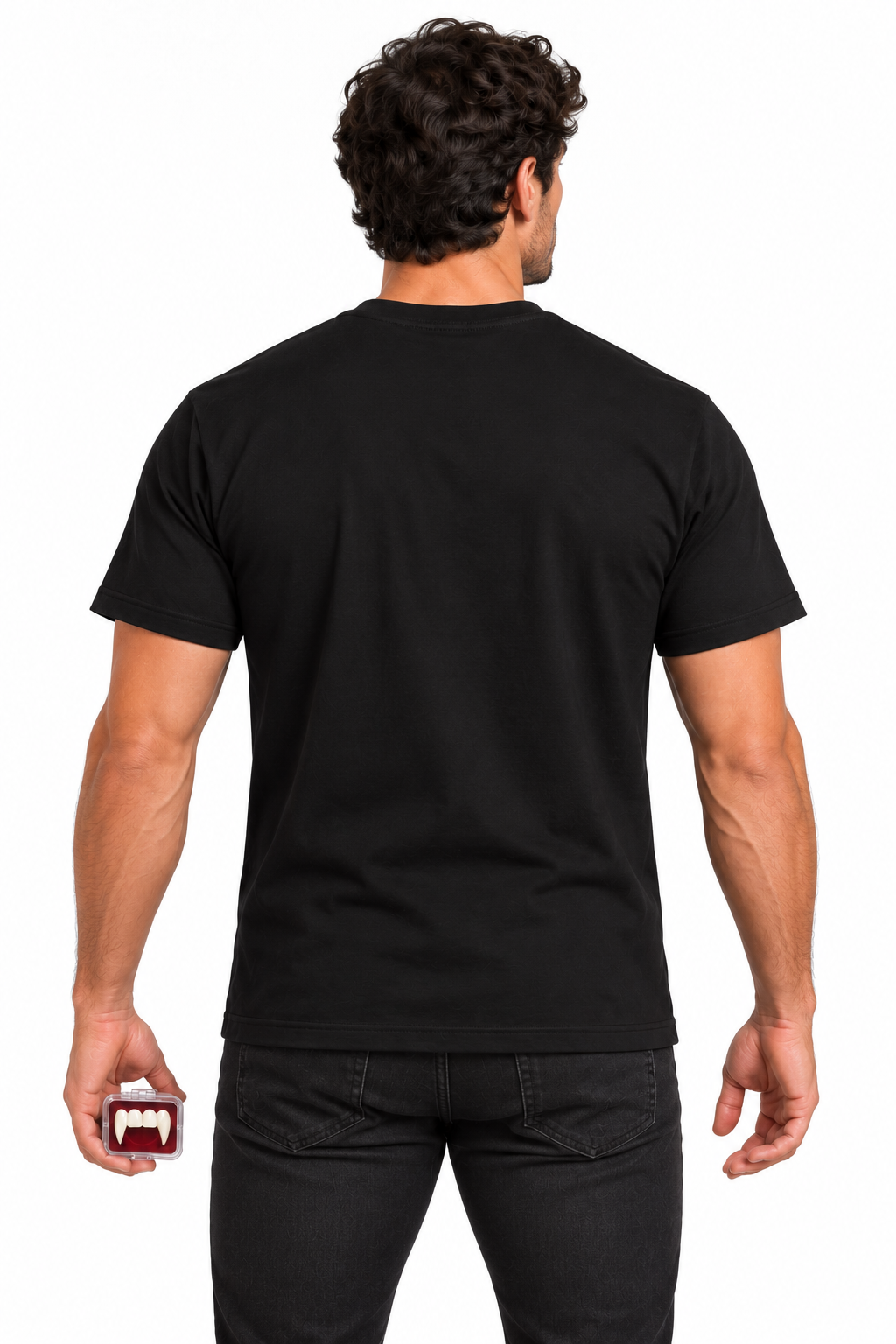 RBF — Men's Crew Neck T-Shirt — model back