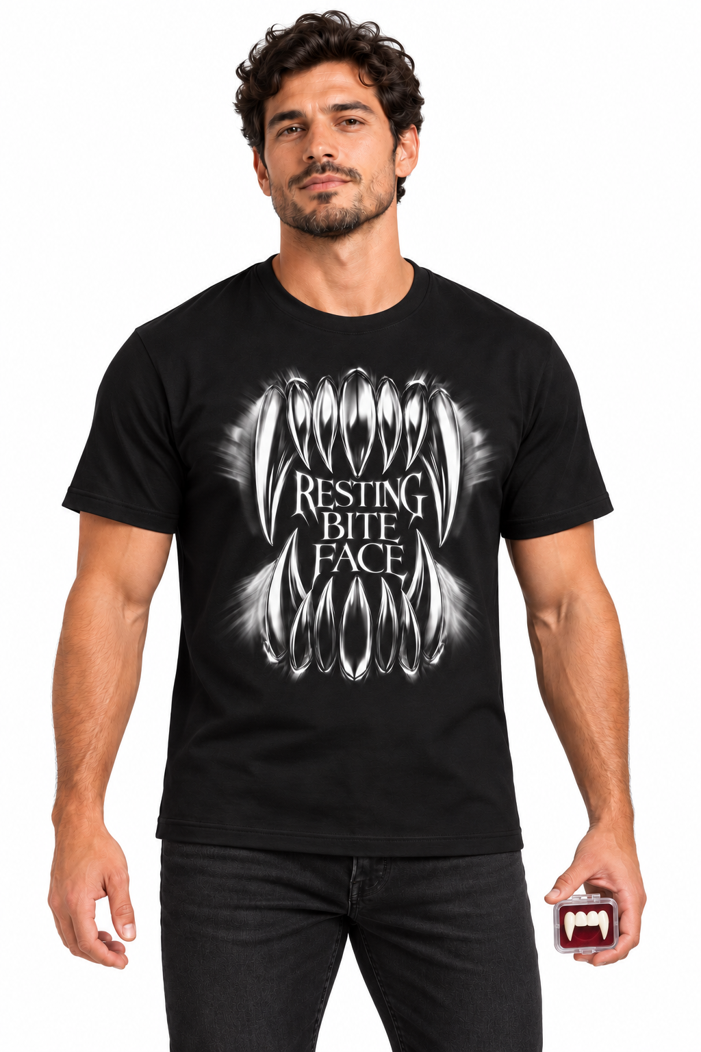 RBF — Men's Crew Neck T-Shirt — model front